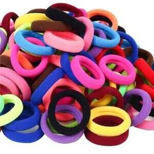 120 Pcs Baby Hair Ties Cotton Toddler Hair Ties for Girls and Kids Multicolor